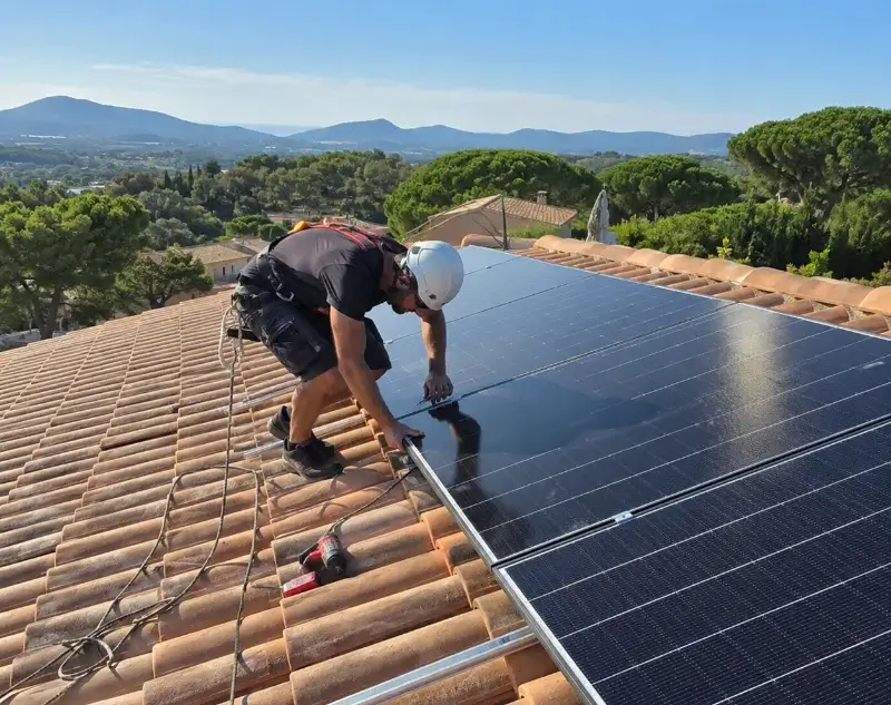 Installateur panneaux solaires Damgan — pose photovoltaïque sur toiture