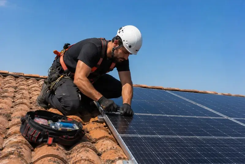 Maintenance et monitoring de panneaux solaires à Damgan