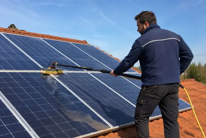 Nettoyage et entretien de panneaux solaires à Damgan