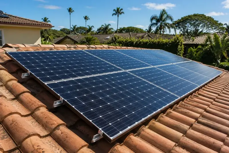 Installation de panneaux solaires à Damgan