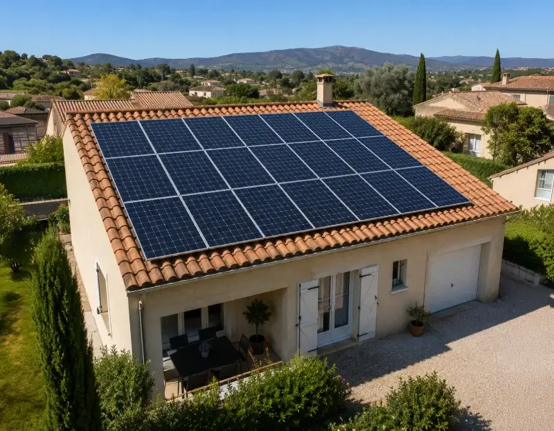 Prime à l'autoconsommation panneaux solaires Damgan — aide financière de l'État